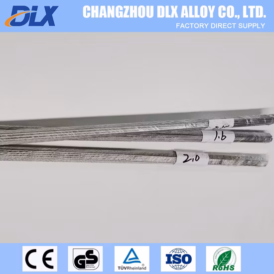 Высококачественная сварочная проволока MIG из медно-никелевого сплава Эрнику-7 для Монель 400 К500